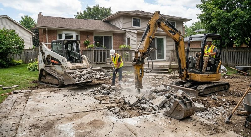 Concrete Breaking Service in Bergen County, NJ