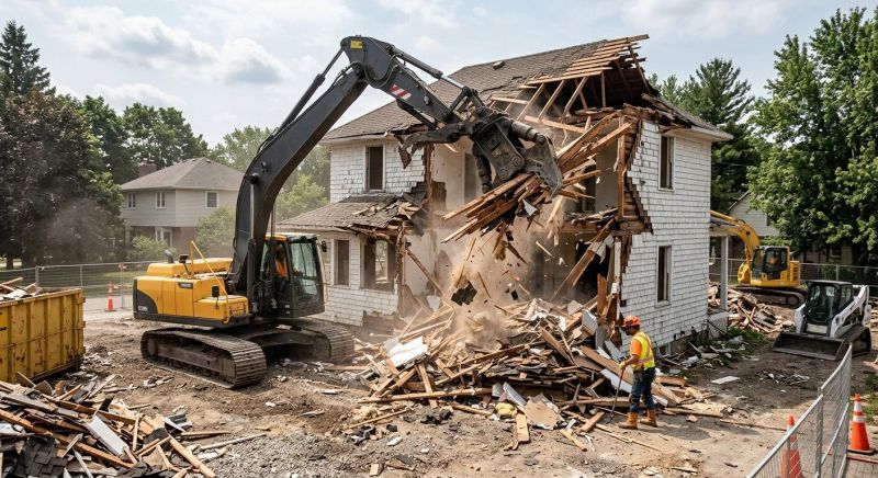 Home Demolition Service in Katy, TX