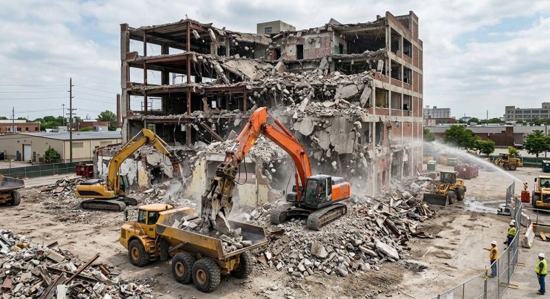 Building Demolition Service in Roseville, CA