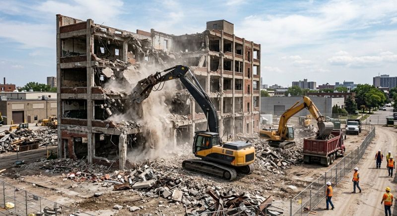 Building Demolition Service in Pearland, TX