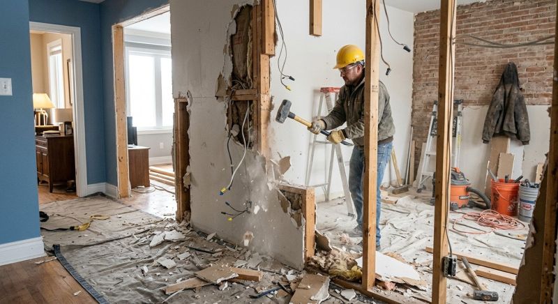 Closet Demolition in Frederick, MD