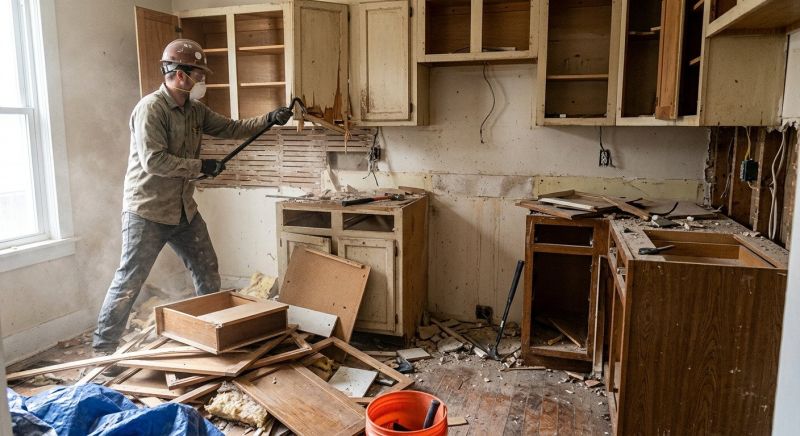 Closet Demolition in Bergen County, NJ