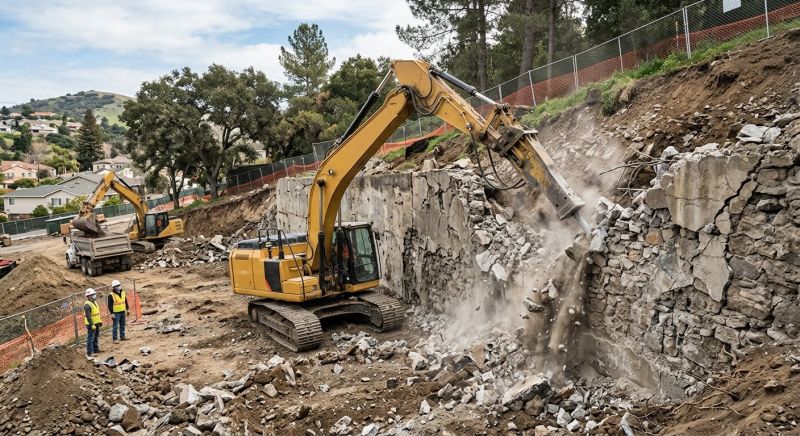 Concrete Wrecking in Sacramento, CA