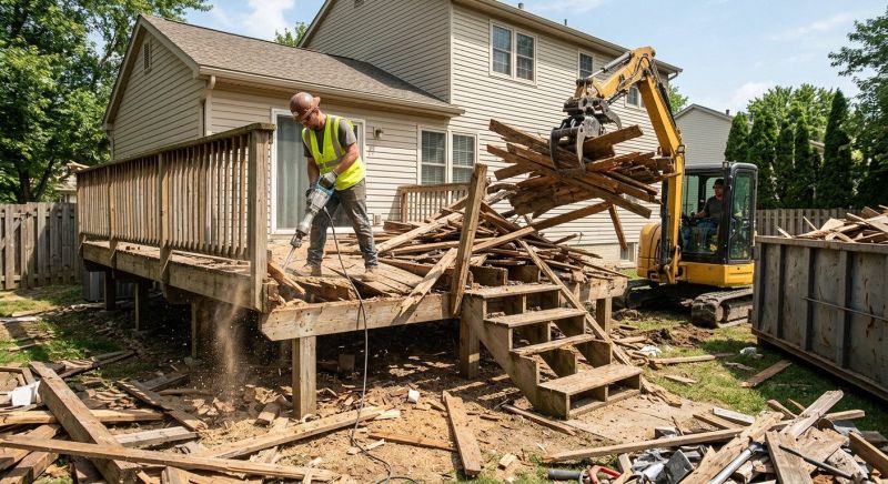 Deck Demolition Service in Bergen County, NJ