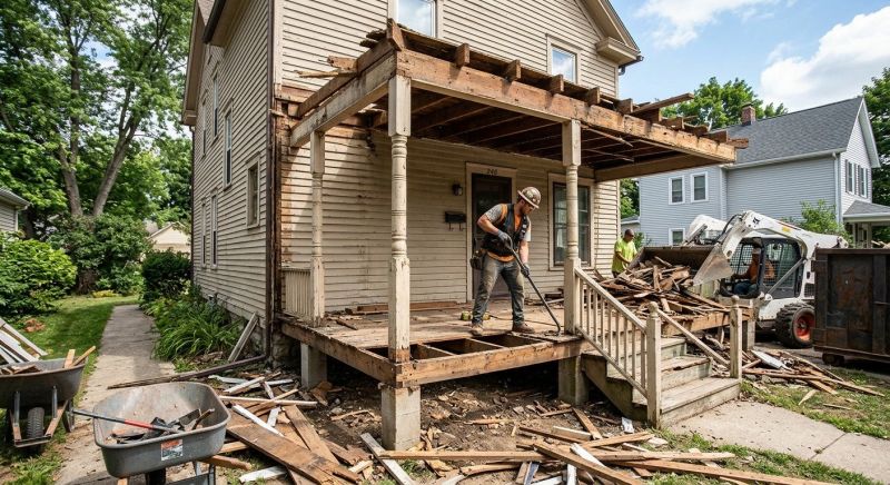 Fence Demolition in Bergen County, NJ
