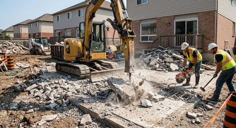 Patio Removal in Bergen County, NJ