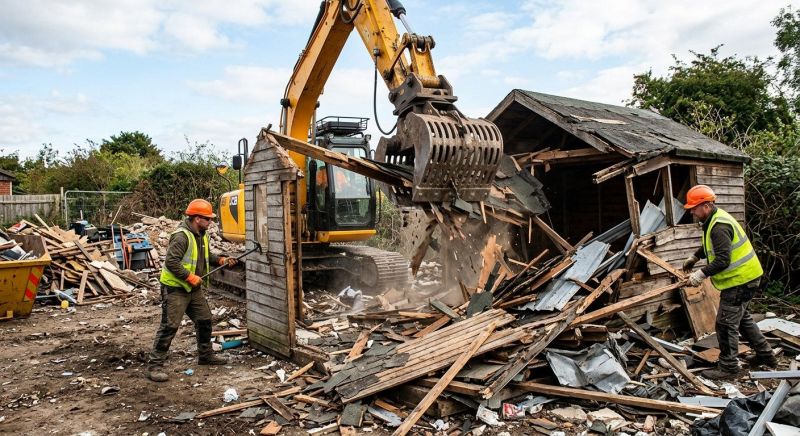 Pole Barn Demolition in Sacramento, CA